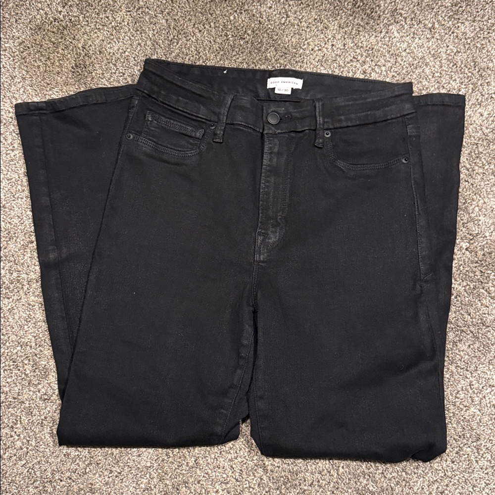 Good American Black Women Jeans